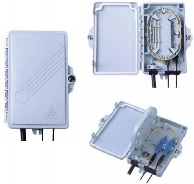 FTTH-optische glasvezel terminatie doos geschikt voor zowel buiten- als binnengebruik