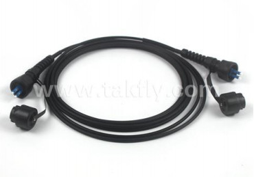 ODVA Waterdicht Patch Cord Kabel Duurzaamheid ≤ 0.2dB met de ondersteunende optische kabel