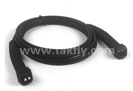 NSN-DLC waterdicht vezelpatch kabel voor LTE LSZH Buitenste omhulsel materiaal 5,0 mm kabeldiameter