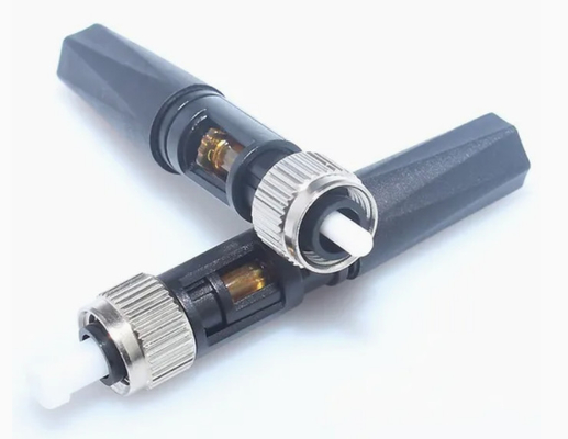 Eenvoudige enkelmodus glasvezel FC/UPC snelle connector voor CATV FTTH