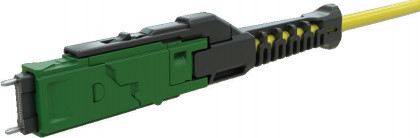 Compacte vezeldiameter 50/125 MMC Connector oplossingen Op maat gemaakte kleuroptie