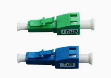 LC UPC/APC 3, 5, 10, 15, 20dB man-vrouw glasvezel attenuator met metalen lichaam