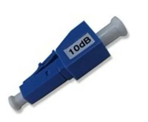 LC UPC/APC 3, 5, 10, 15, 20dB man-vrouw glasvezel attenuator met metalen lichaam