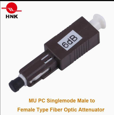 1310/1550nm Mu/PC glasvezel attenuator -30dB Man tot Vrouw breed temperatuurbereik