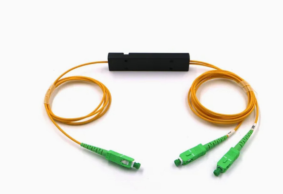1x2 Single Mode ABS SC PLC Splitter Glasvezel Sc APC 1 tot 2 PLC Splitter