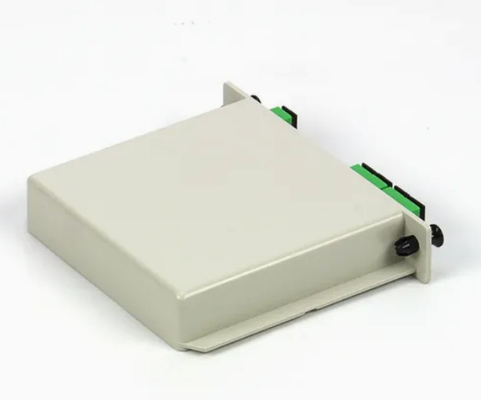 1x4 FTTX Gpon Fiber Casette Type LGX PLC Splitter met Sc/APC Connector Hoge betrouwbaarheid en stabiliteit