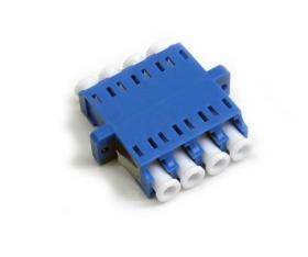 125 μm vezeldiameter APC LC-adapter met polijsttype