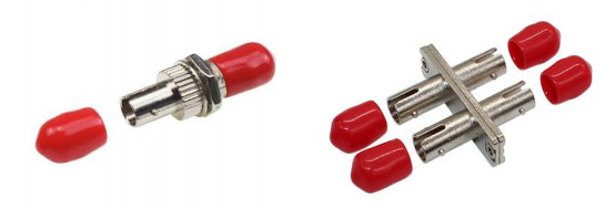 Glasvezelconnector Model ST Adapter waterdicht voor naadloze verbinding