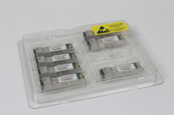 10Gbps DWDM 40KM 50GHz SFP Transceiver 2mm kabel 1310nm golflengte voor langeafstandsnetwerken