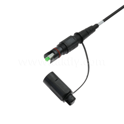 Waterdicht 1X4 Mini Supertap Terminal sluiting Type Glasvezel PLC Splitter met Supertap Vrouwelijke Optitap compatibele connectoren