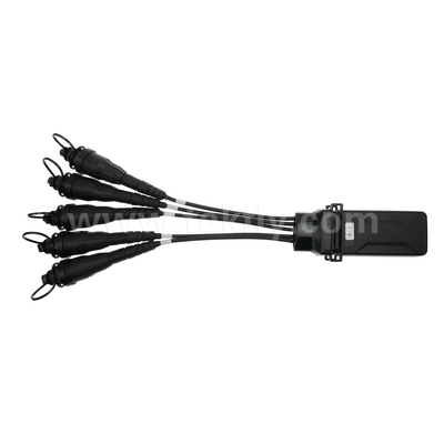 Waterdicht 1X4 Mini Supertap Terminal sluiting Type Glasvezel PLC Splitter met Supertap Vrouwelijke Optitap compatibele connectoren