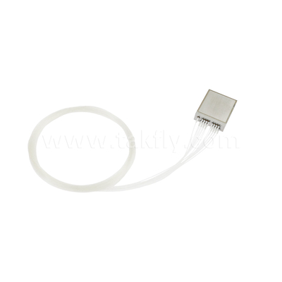 Industriële type 16CH Ultra Compact DWDM Mux Demux, 100GHz C18-C48, hoge nauwkeurigheid golflengte, eenzijdige vezeluitgang
