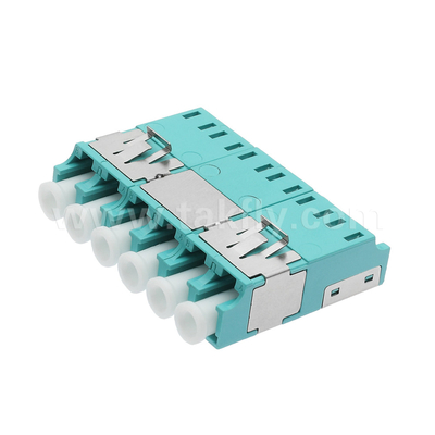 6 poort LC Quad stofbestendige adapter V2