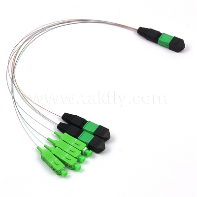 MPO MTP Glasvezel Connector Standard ≤ 0,35/0,7 Typische/Maximale uitwisselbaarheid ≤ 0,2 dB Lengte Etc.