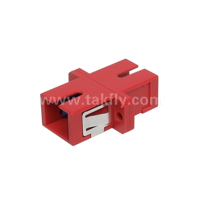 SC Simplex Glasvezel Adapter Multimode APC UPC Lage Verlies