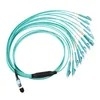 24 Core MPO-LC OM4 breakoutkabel voor 40G QSFP datacenters