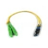OM3 SC Fiber Optic Pigtail Multimode Duplex PVC-schede