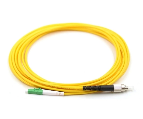 MTRJ-MTRJ Duplex Single Mode Fiber Patch Cord 0.2dB Invoegverlies