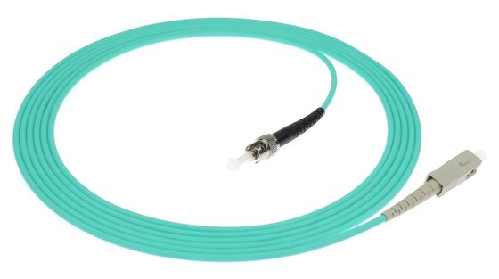 ST-ST Simplex glasvezel patch cord PVC/LSZH/TPU UPC en APC