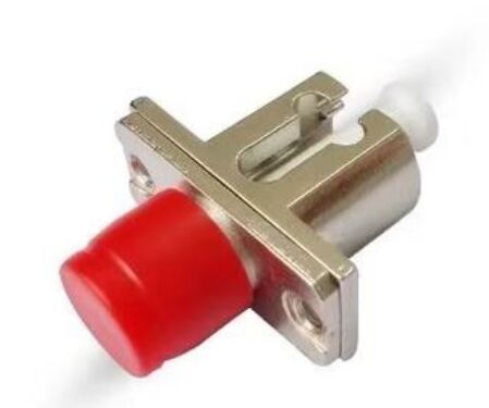 FC-LC Single-core metal flanges Adaptor  Single Mode, multimode Flange Fiber Optic Adapter for Telecom
