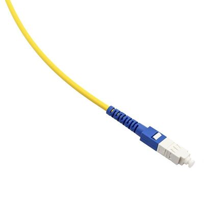 SC/APC-SC/APC Simplex Patch Cord met laag invoegverlies, hoog reflectieverlies en aangepaste lengte