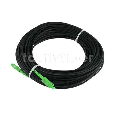 CPR Eca-gecertificeerd 3,0 mm TPU ronde drop-kabel glasvezel patchsnoer SCAPC-SCAPC