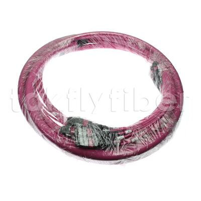 144-aderige OM4 glasvezelkabel met lage verliezen, MPO-connectoren voor datacenters met hoge dichtheid