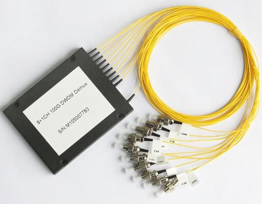 8 kanalen 100 GHz multiplexer met dichte golflengteverdeling