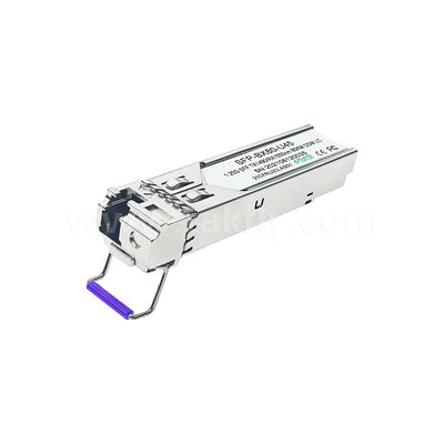 SFP 1.25gbps 80km LC Reach Tx1490nm/Rx1550nm Bi-directionele optische transceiver voor datacenter FTTX
