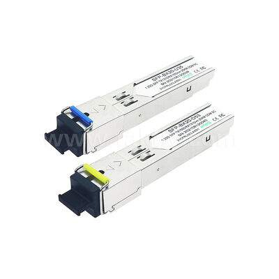 SFP Optische Transceiver Module 1.25 Gbps 20KM SC Bi-Directioneel voor Datacenter FTTH FTTX