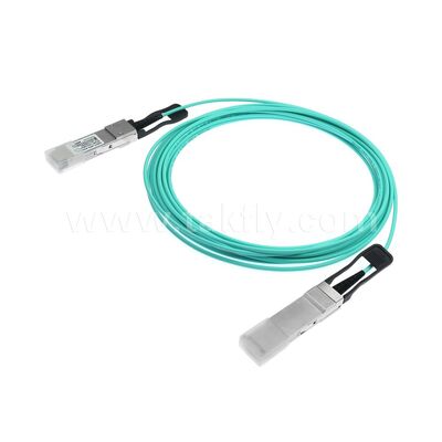 Actieve Optische Kabels Fiber AOC 40G QSFP+ naar 40G QSFP+ voor Datacentrum FTTH FTTX