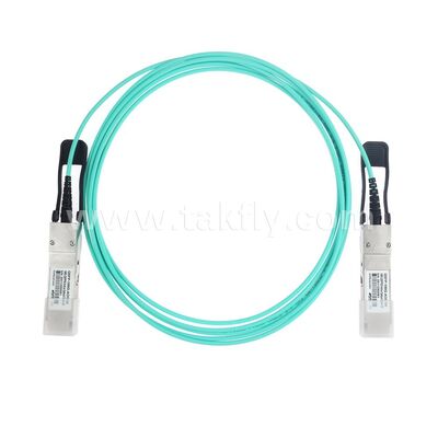 AOC-actieve optische kabels vezel 100 Gbps QSFP28 tot QSFP28 voor datacenters FTTH FTTX