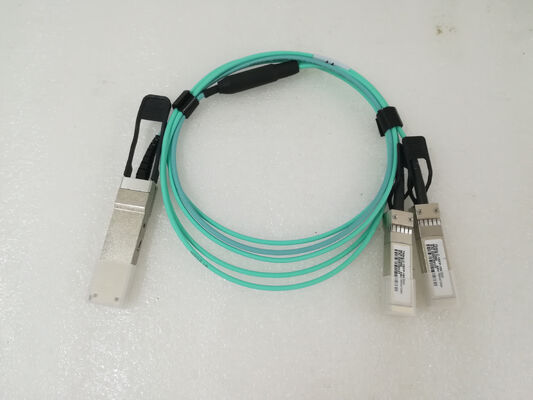 Actieve Optische Kabels Fiber AOC 40G QSFP+ 2x10 SFP+ voor Datacenters