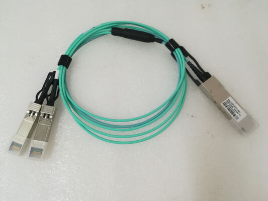 Actieve Optische Kabels Fiber AOC 40G QSFP+ 2x10 SFP+ voor Datacenters