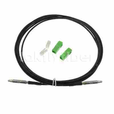 CPR-categorie SC-druppelbare FTTH-druppelkabel met glasvezelpatchcord met 3,0 mm TPU-jas en G657A2-vezel