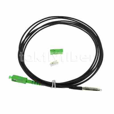 Duwbare Kogel Flexibele MTC-SC FTTH Dropkabel met 3,0 mm Diameter en Laag Invoegverlies ≤0,3dB