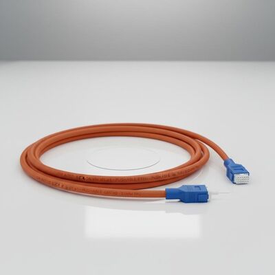 CPR-categorie SC-druppelbare FTTH-druppelkabel met glasvezelpatchcord met 3,0 mm TPU-jas en G657A2-vezel