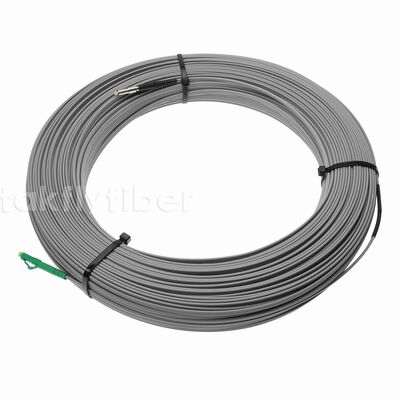 Draagbare PRE-Connectorized Bullet SCAPC FTTH Drop Cable Fiber Optic Patchcord 2.0x5.2mm