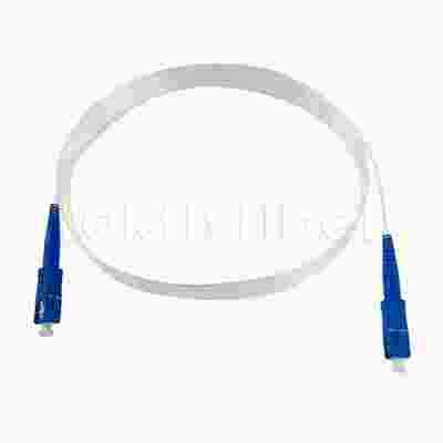 CPR Eca gecertificeerd SC SM G657A 2,0 * 3,0 mm onzichtbare glasvezelpatchkabel voor FTTH en FTTR