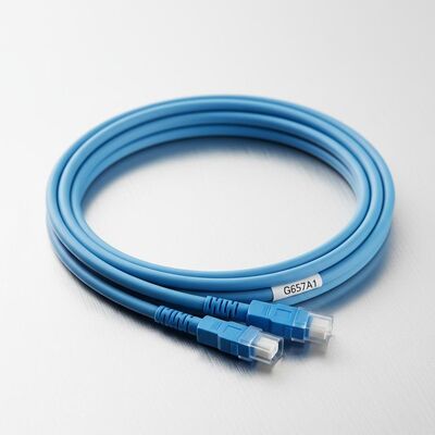 Uniboot Duplex Fiber Optic Patchcord 2.0mm Diameter met G657A1 Fiber en LSZH Jacket LC PC Connector