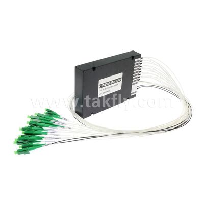 CWDM 8+1-kanaals MUX & DEMUX ABS-module glasvezel voor datacenter FTTX
