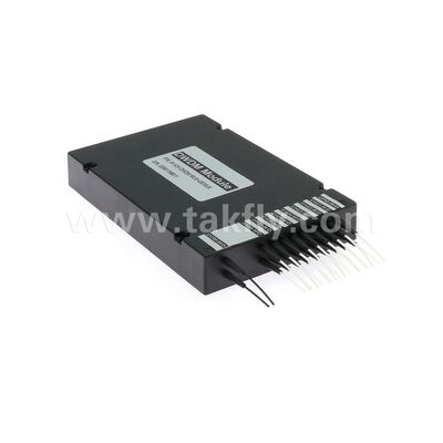 Glasvezel DWDM 8+1kanaal MUX+DEMUX ABS-module voor datacenter Telecom 5G