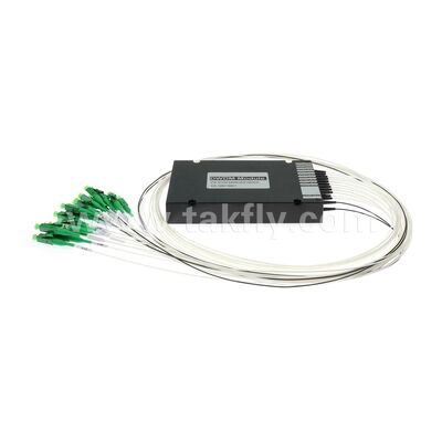 Glasvezel DWDM 8+1kanaal MUX+DEMUX ABS-module voor datacenter Telecom 5G