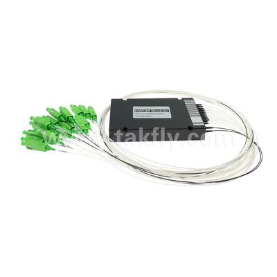 Glasvezel DWDM 8+1kanaal MUX+DEMUX ABS-module voor datacenter Telecom 5G