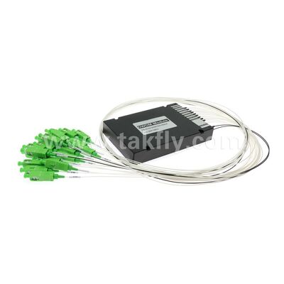 Glasvezel DWDM 8+1kanaal MUX+DEMUX ABS-module voor datacenter Telecom 5G