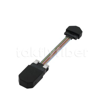 MT-MT-vezeloptisch patchkabel met design van het linttype voor QSFP28 en andere parallelle optische modules