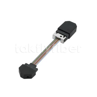MT-MT-vezeloptisch patchkabel met design van het linttype voor QSFP28 en andere parallelle optische modules