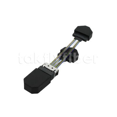MT-2 Mini MT-patchcord met een laag invoegverlies en een nauwkeurige lengtetolerantie voor QSFP-modules