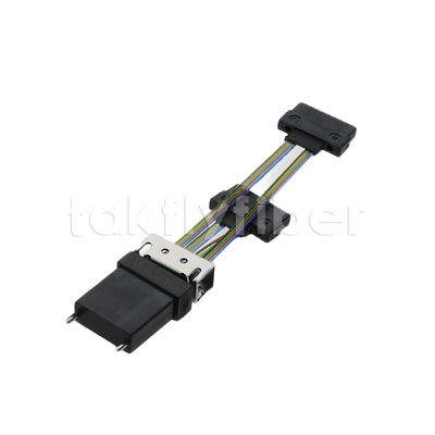 High Speed Low Loss Customisable MT Assembly Fiber Optic Patchcord voor QSFP-modules