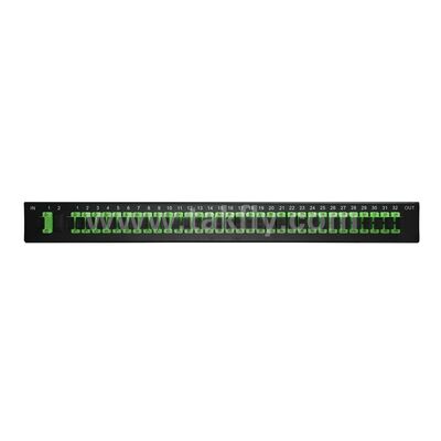 Fiber optic PLC Splitter Rack Mount Single-mode G657A SC APC/UPC voor Data Center Telecom FTTx